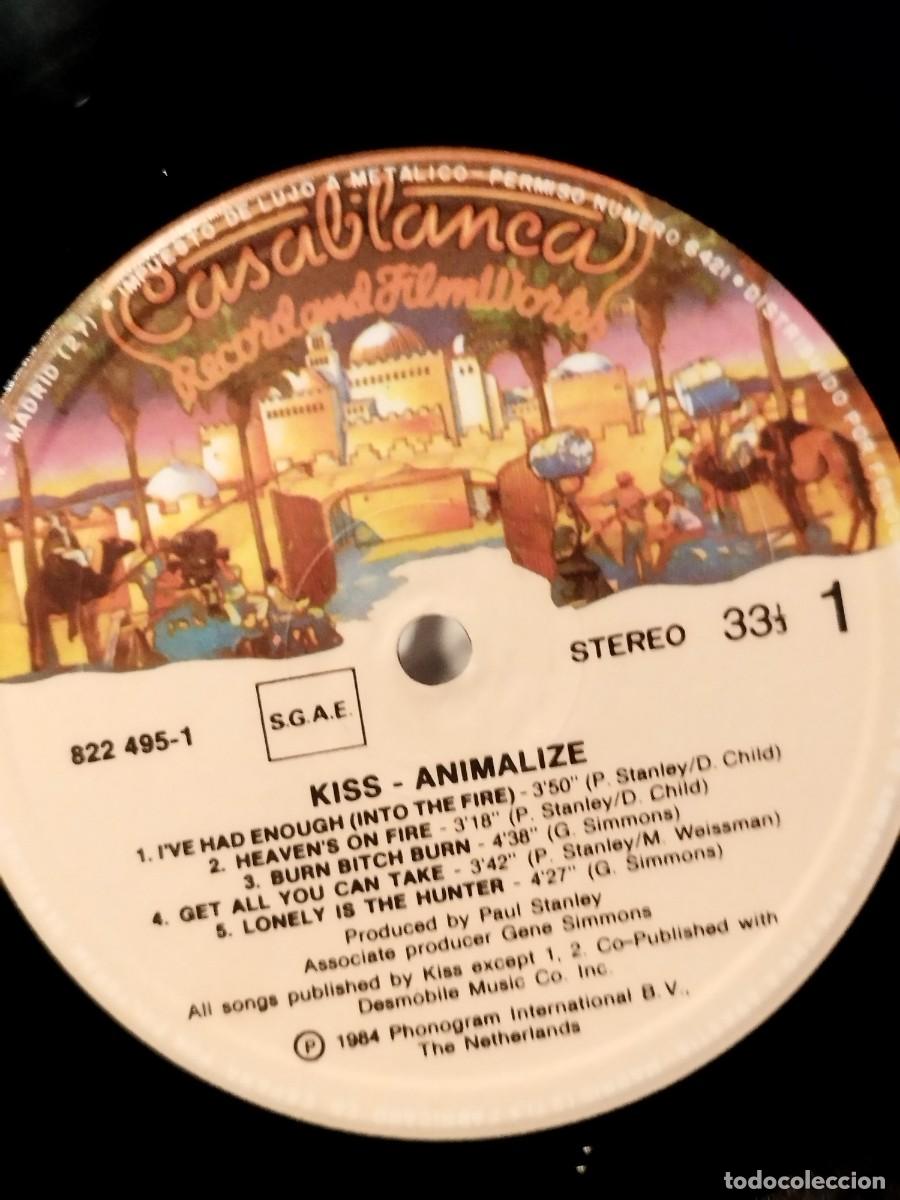 Discos de vinilo: Kiss &ndash; Animalize. Vinilo lp. - Foto 2
