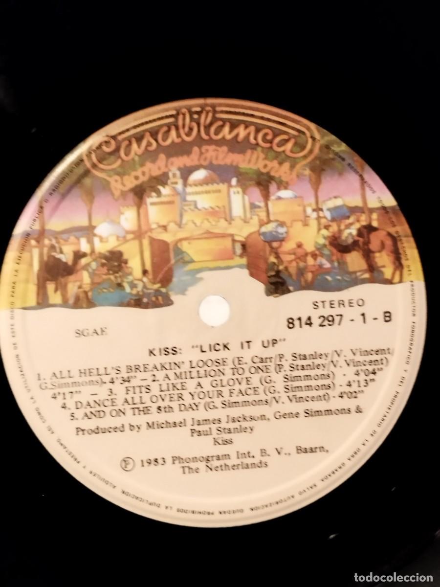 Discos de vinilo: Kiss &ndash; Lick It Up. Vinilo lp. - Foto 2