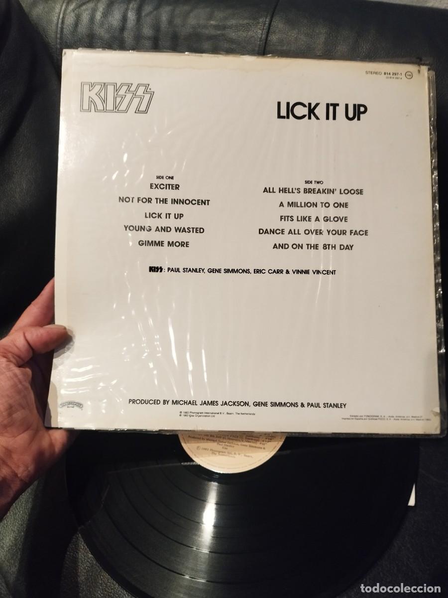 Discos de vinilo: Kiss &ndash; Lick It Up. Vinilo lp. - Foto 4