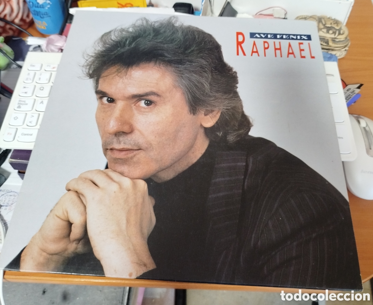Discos de vinilo: Raphael - Ave Fenix. Contiene encarte - Foto 1