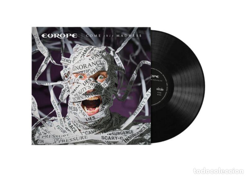 Discos de vinilo: EUROPE-COME THIS MADNESS 12&rdquo; BLACK VINYL NEW -PRE ORDER/RESERVA 25-09-26