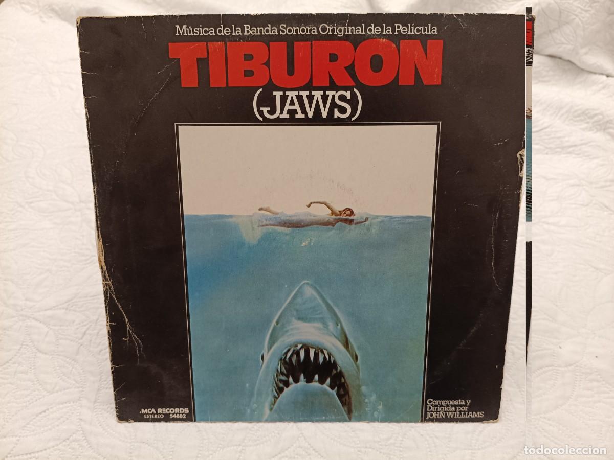 Discos de vinilo: LP - BANDA SONORA ORIGINAL - TIBURON - JOHN WILLIAMS - BSO - MCA RECORDS 1975