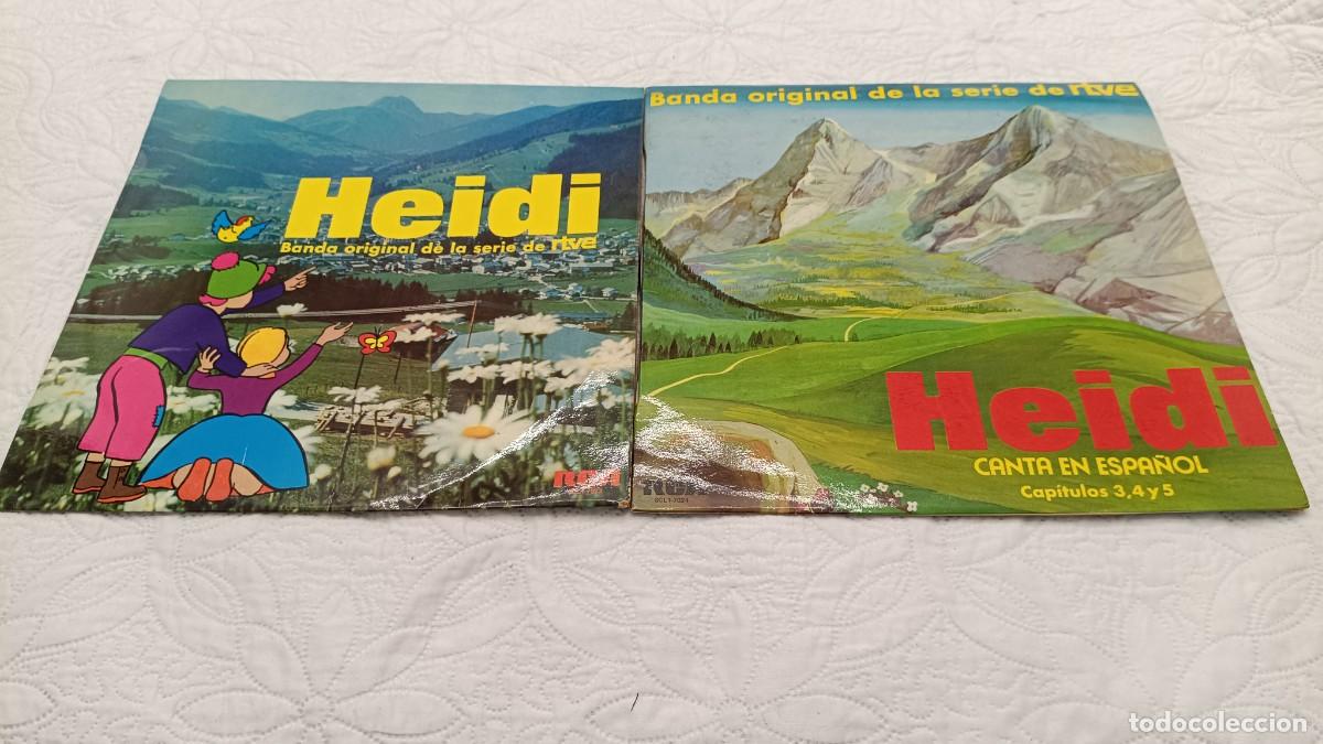 Discos de vinilo: DOBLE LP - HEIDI - BANDA SONORA ORIGINAL DE LA SERIE DE RTVE - RCA 1975