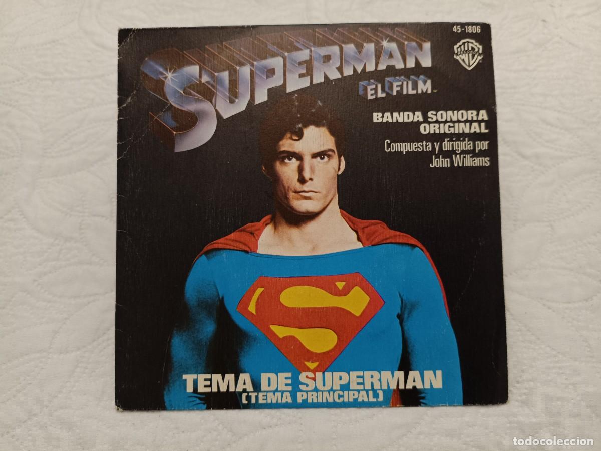 Discos de vinilo: SINGLE - SUPERMAN - BANDA SONORA ORIGINAL - HISPAVOX 1979