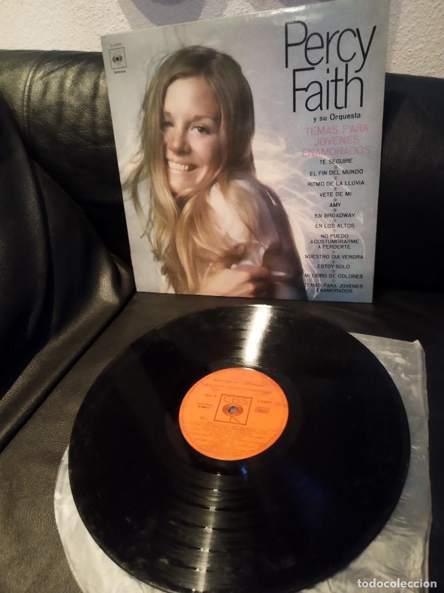 Discos de vinilo: Percy Faith Y Su Orquesta, Temas Para Jovenes Enamorados. Vinilo lp.