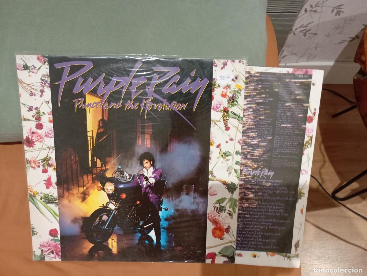 Discos de vinilo: lp ORIG PRINCE AMD THE REVOLUTION PURPLE RAIN VG++