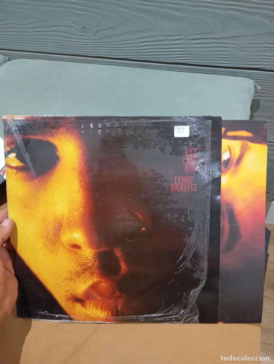 Discos de vinilo: lp ORIG LENNY KRAVITZ LET LOVE RULE VG++