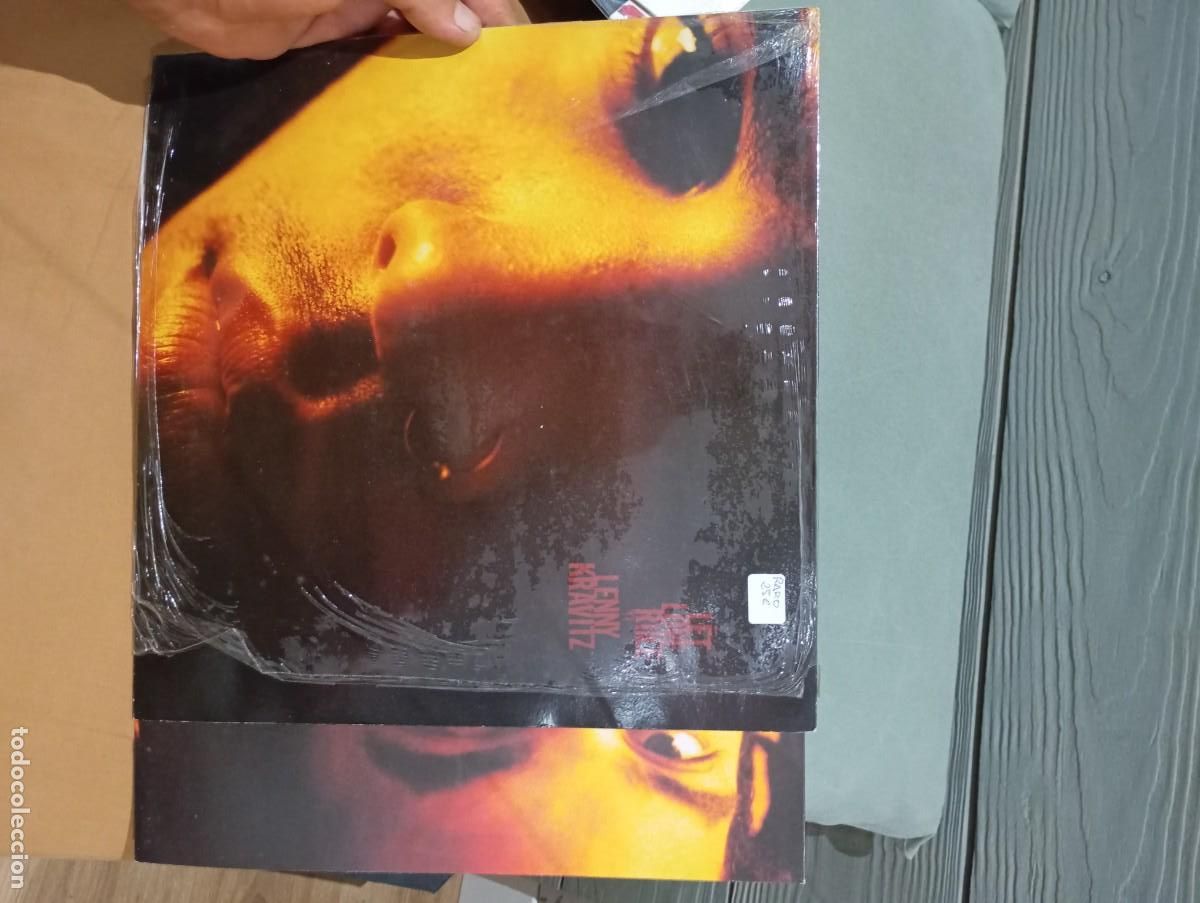 Discos de vinilo: lp ORIG LENNY KRAVITZ LET LOVE RULE VG++