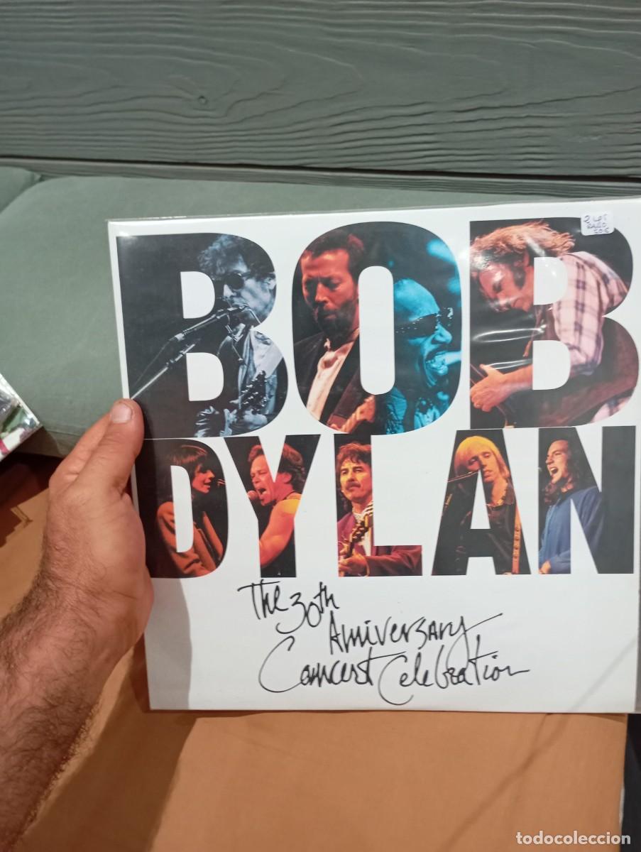 Discos de vinilo: lp triple orig BOB DYLAN THE 30TH ANNIVERSARY CONCERT CELEBRATION VG++