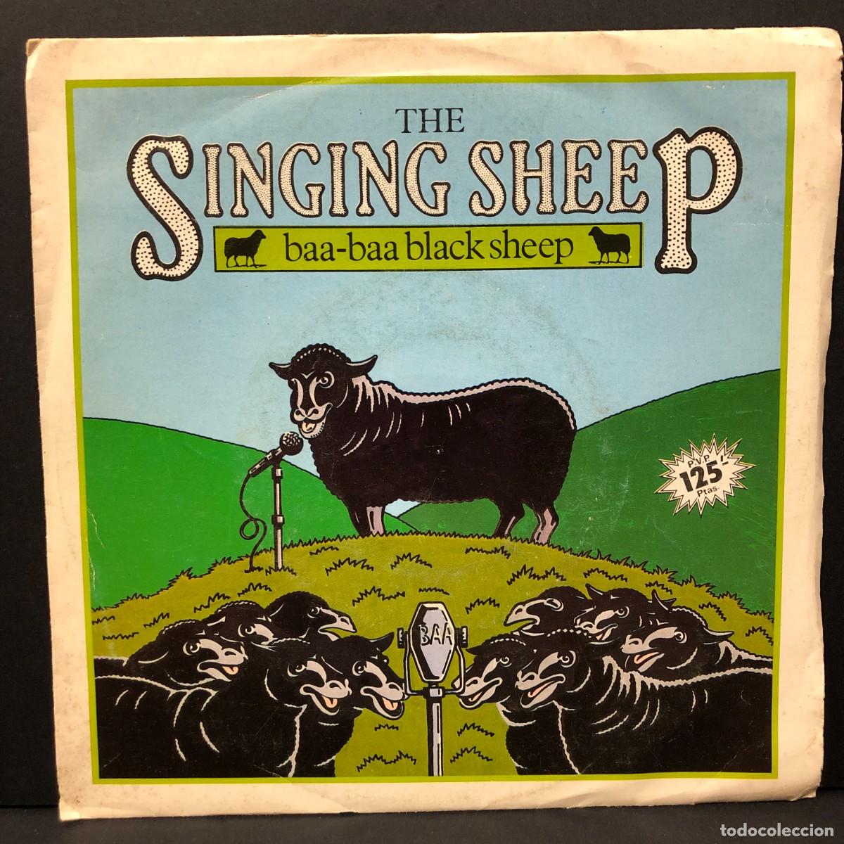 Discos de vinilo: THE SINGING SHEEP - BAA-BAA BLACK SHEEP - B-105016 - SINGLE VINILO - DISCO M&Uacute;SICA / 687