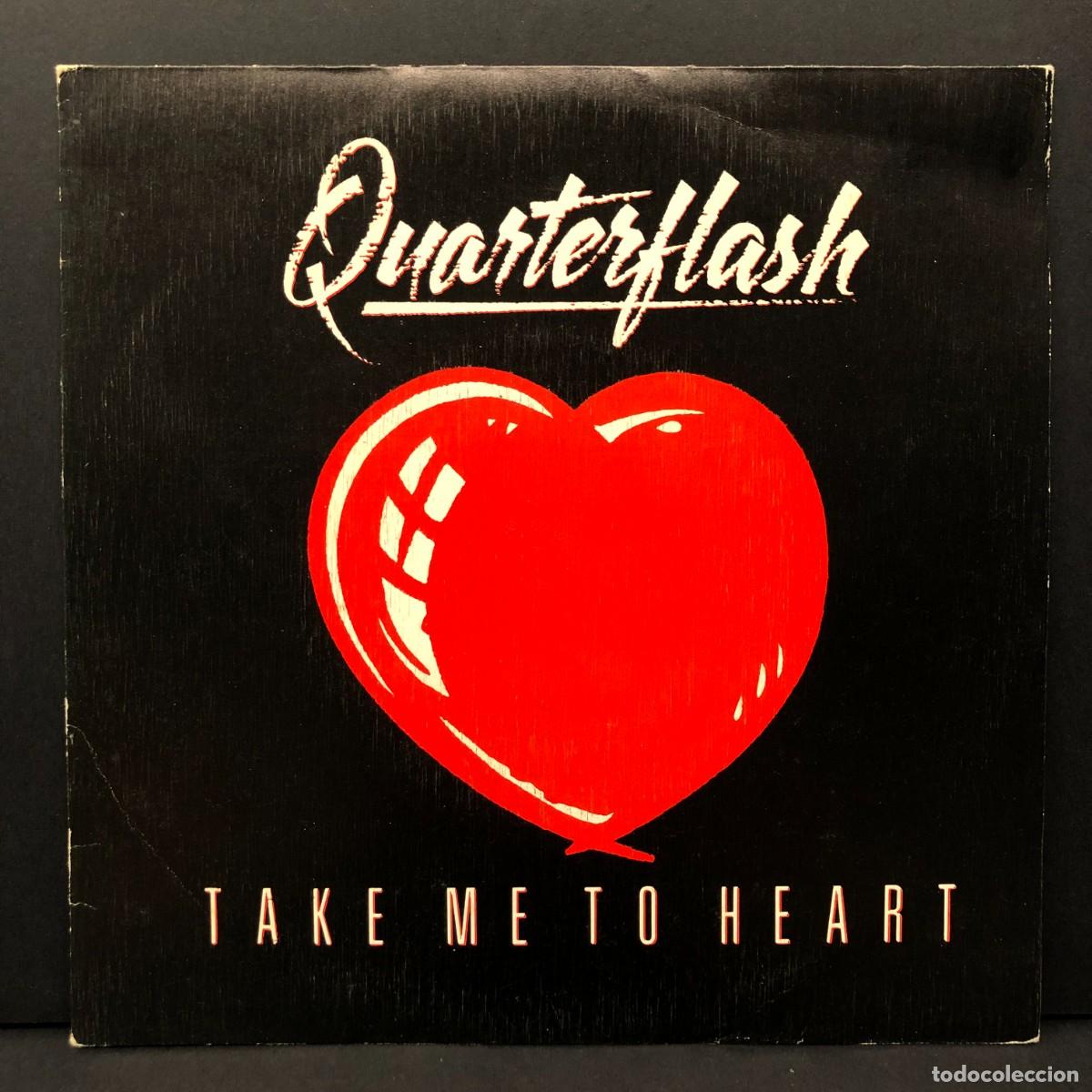 Discos de vinilo: QUARTERFLASH - TAKE ME TO HEART - GEF A-3512 - SINGLE VINILO - DISCO M&Uacute;SICA / 688