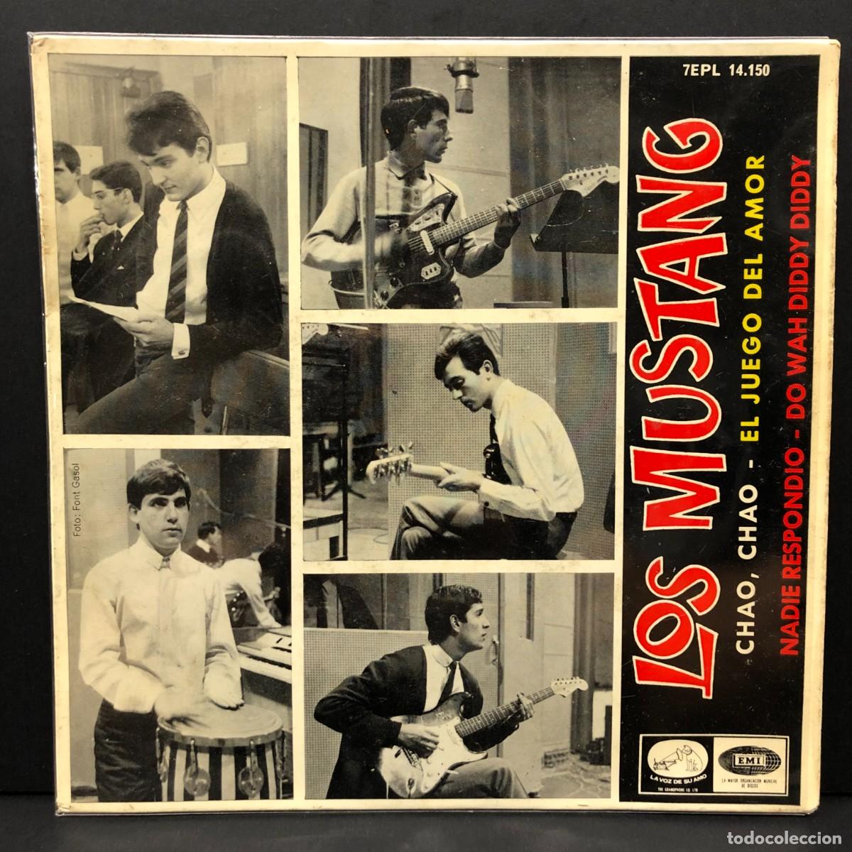 Discos de vinilo: LOS MUSTANG - CHAO CHAO, EL JUEGO DEL AMOR - 7EPL 14.150 - SINGLE VINILO - DISCO M&Uacute;SICA / 693