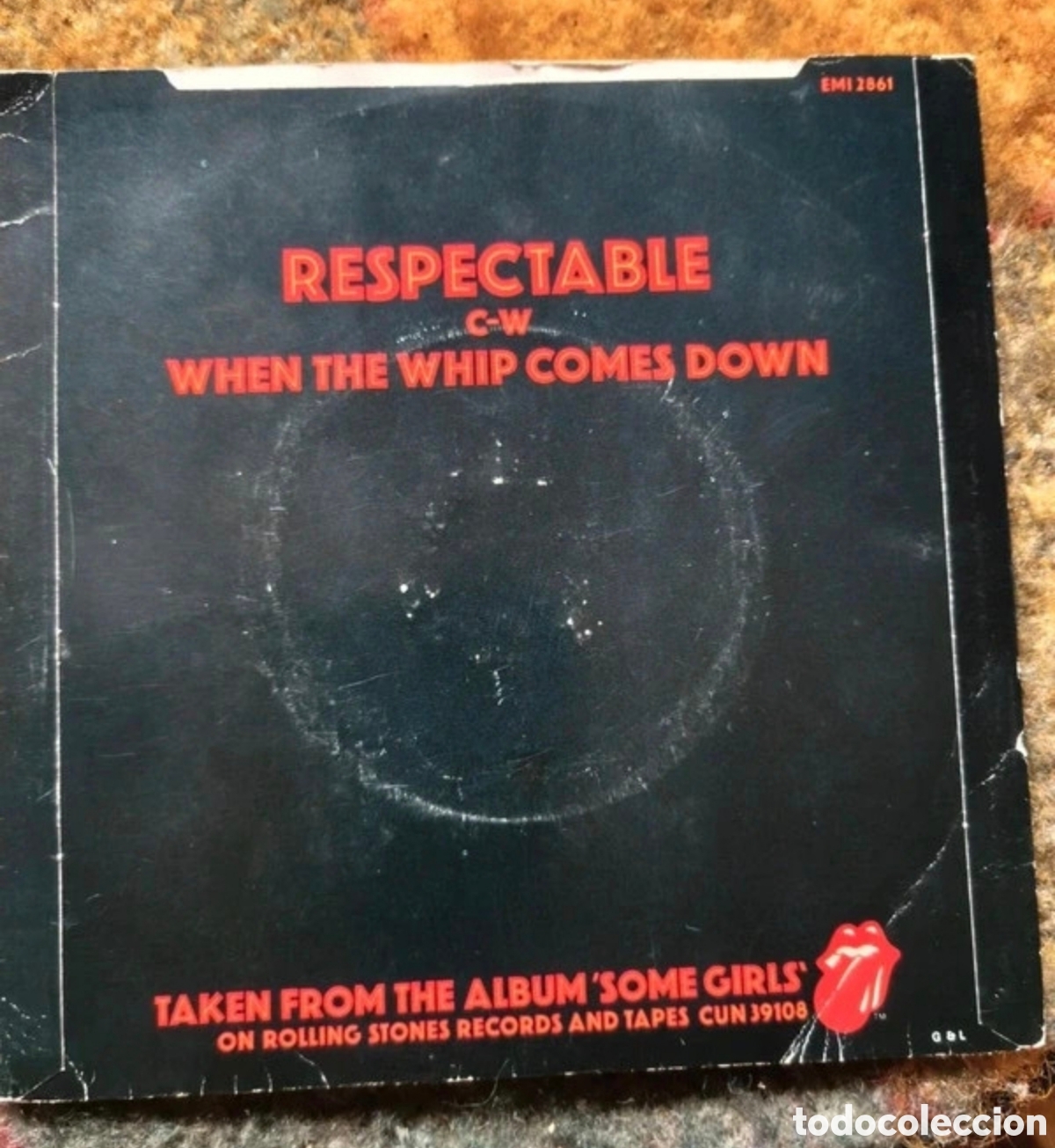 Discos de vinilo: The Rolling Stones: Respectable Single 7&rdquo; 1978 - Foto 2