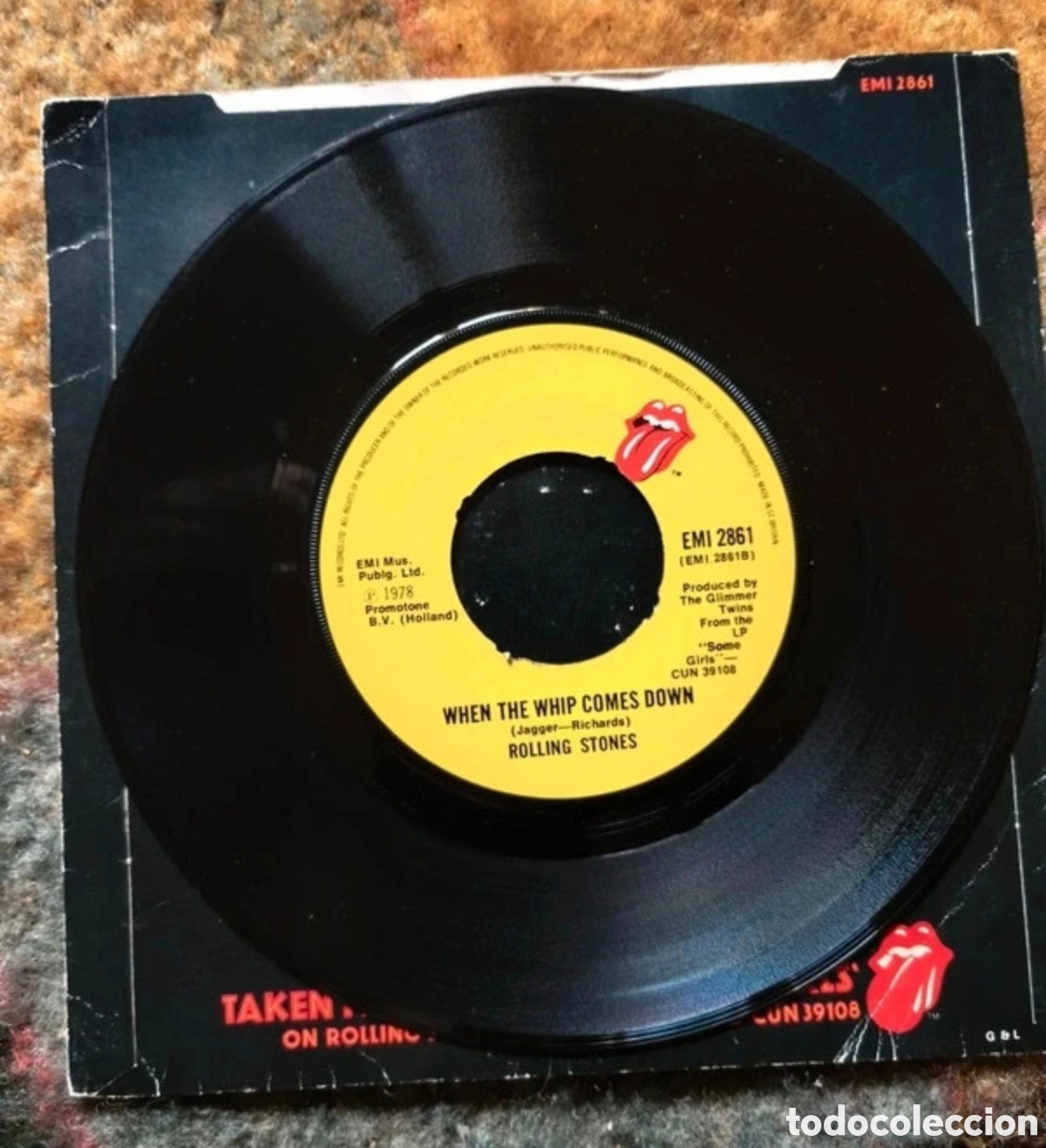 Discos de vinilo: The Rolling Stones: Respectable Single 7&rdquo; 1978 - Foto 3