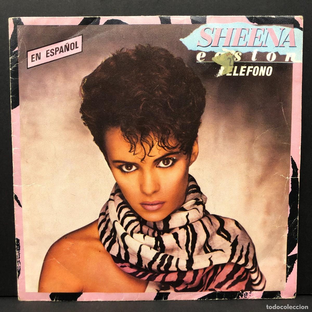 Discos de vinilo: SHEENA - EASTON, TELEFONO - EN ESPA&Ntilde;OL - 006 2002907 - SINGLE VINILO - DISCO M&Uacute;SICA / 696
