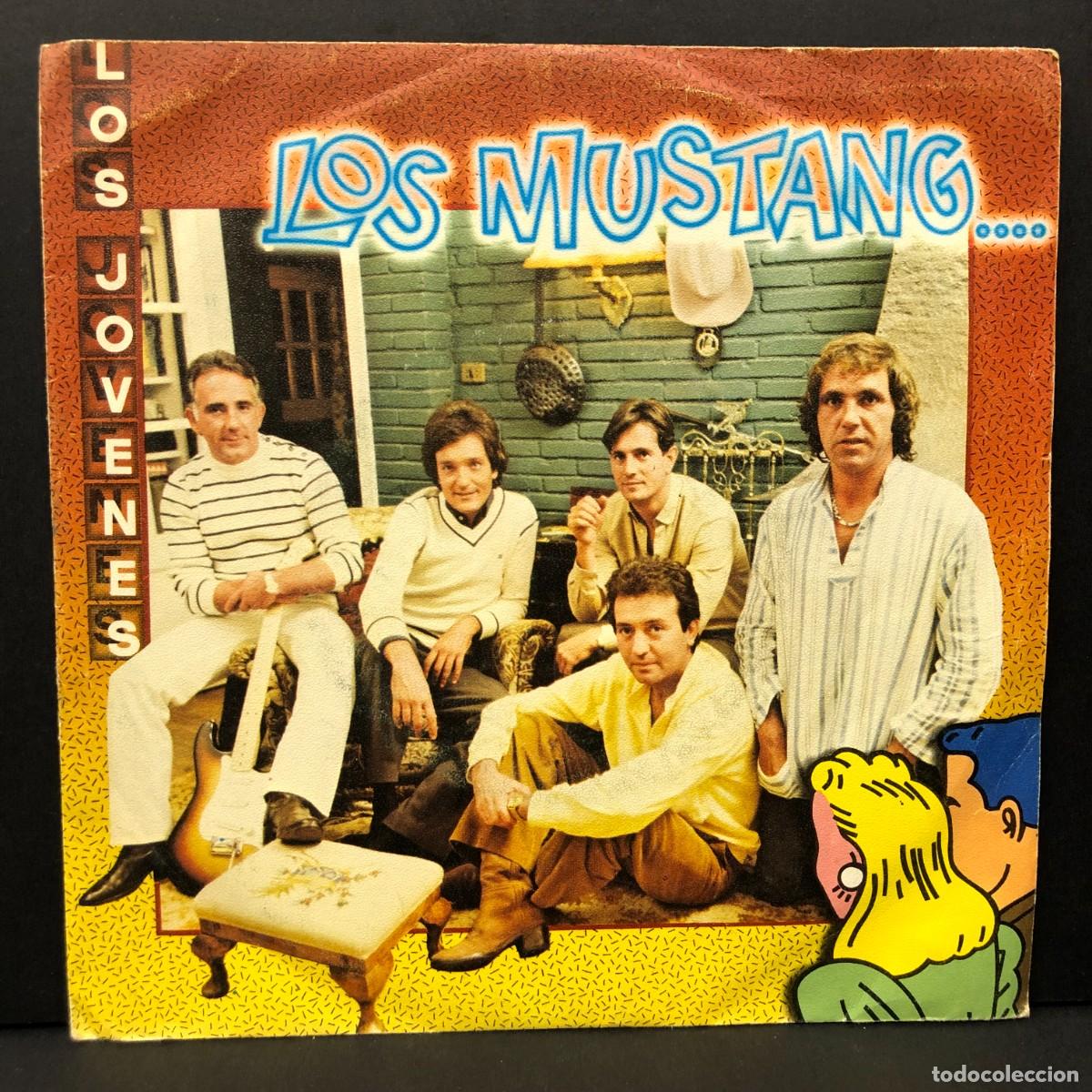 Discos de vinilo: LOS MUSTANG... - LOS JOVENES - 02.2435/5 - SINGLE VINILO - DISCO M&Uacute;SICA / 702