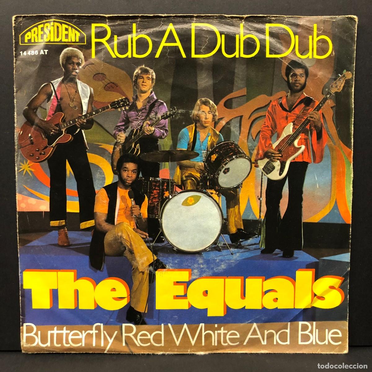 Discos de vinilo: THE EQUALS - RUB A DUB DUB - 14486 AT - SINGLE VINILO - DISCO M&Uacute;SICA / 703