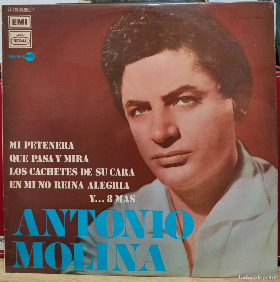 Discos de vinilo: Antonio Molina / EMI Odeon serie azul