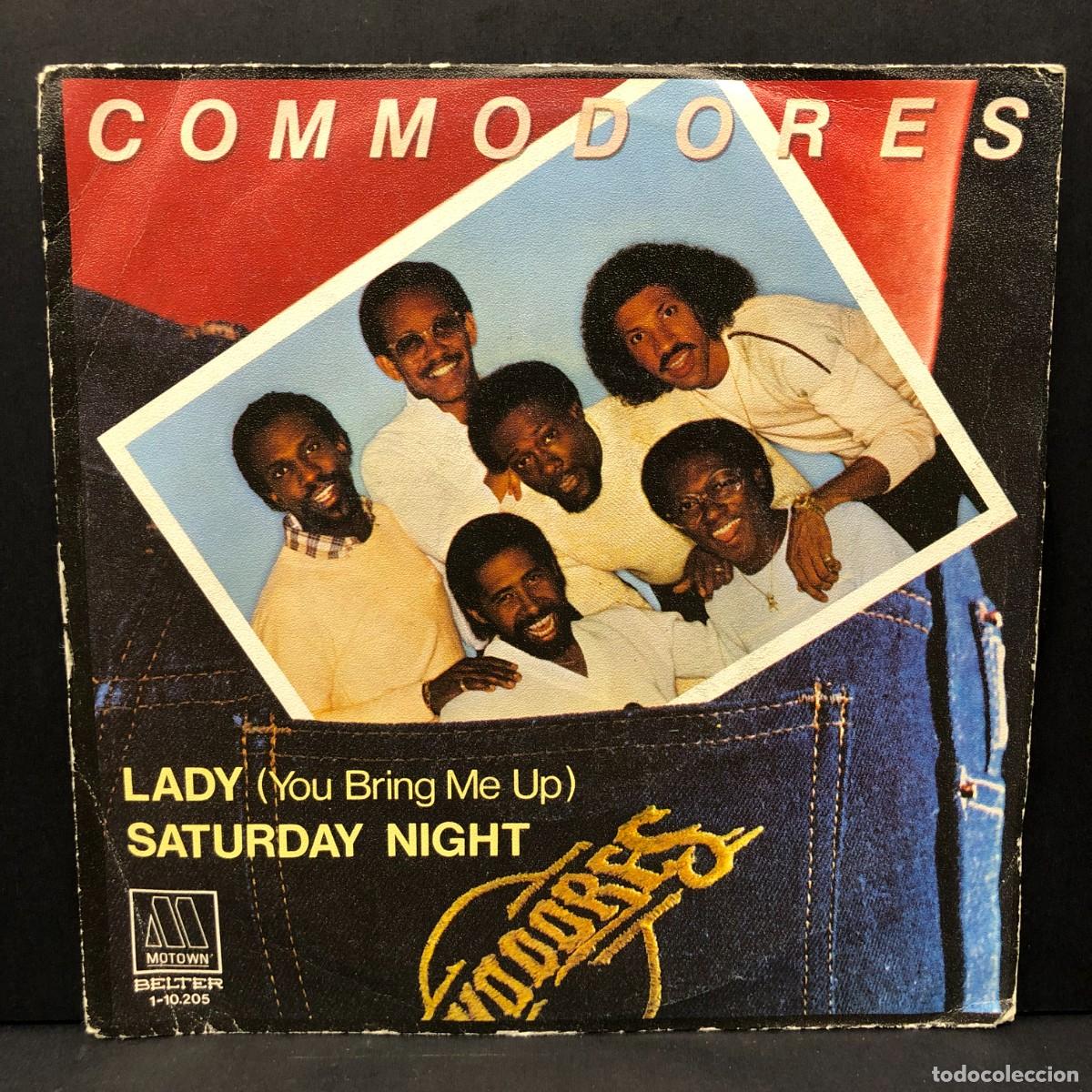 Discos de vinilo: COMMODORES - LADY (YOU BRING ME UP) - 1-10.205 - SINGLE VINILO - DISCO M&Uacute;SICA / 709