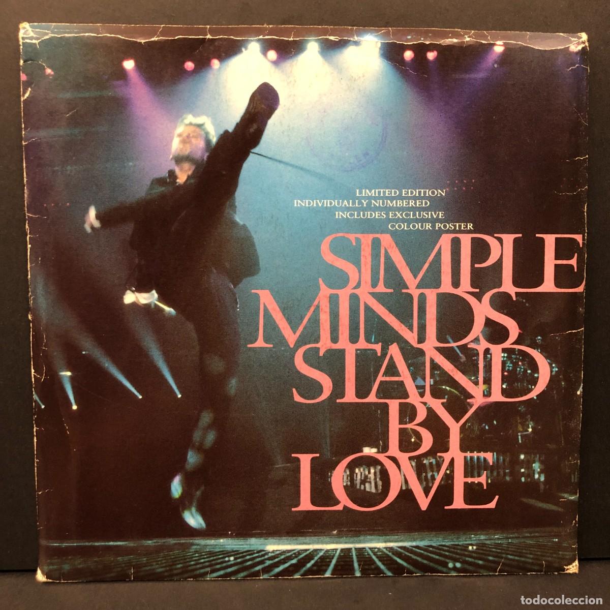 Discos de vinilo: SIMPLE MINDS - STAND BY LOVE - VS 1358 - EDICI&Oacute;N LIMITADA - SINGLE VINILO - DISCO M&Uacute;SICA / 711