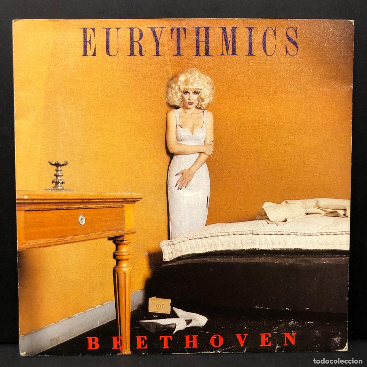 Discos de vinilo: EURYTHMICS - BEETHOVEN - PB 41571 - SINGLE VINILO - DISCO M&Uacute;SICA / 713