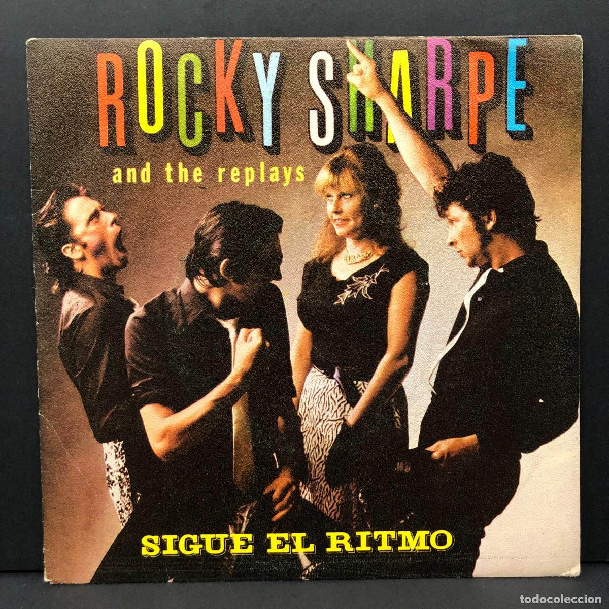 Discos de vinilo: ROCKY SHARPE AND THE REPLAYS - SIGUE EL RITMO - 10C 006-064.909 - SINGLE VINILO - DISCO M&Uacute;SICA / 717