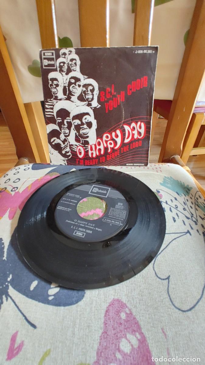 Discos de vinilo: S.C.I. YOUTH CHOIR-SINGLE O HAPPY DAY