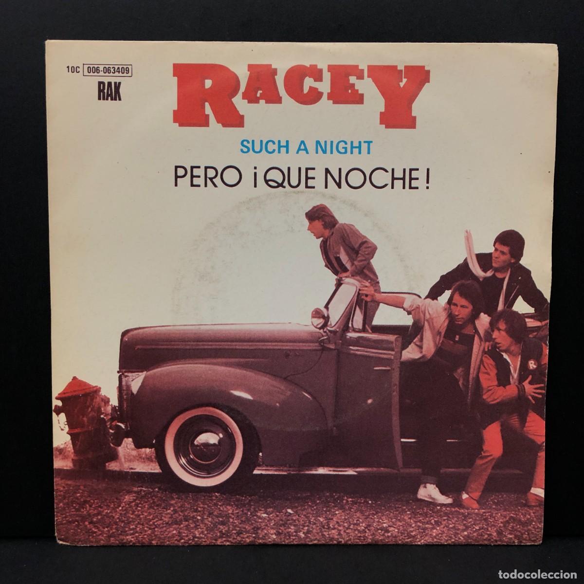 Discos de vinilo: RACEY - SUCH A NICHT - 10C 006-063409 - SINGLE VINILO - DISCO M&Uacute;SICA / 732
