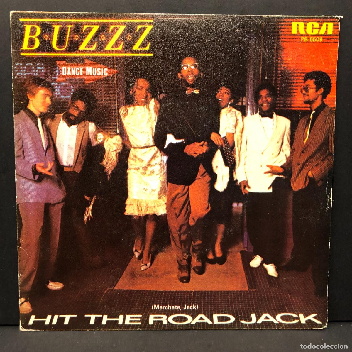 Discos de vinilo: BUZZ - HIT THE ROAD JACK - PB-5509 - SINGLE VINILO - DISCO M&Uacute;SICA / 733