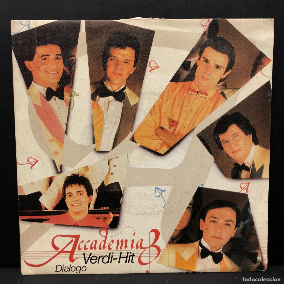 Discos de vinilo: ACADEMIA - VERDI-HIT, DIALOGO - A-106070 - SINGLE VINILO - DISCO M&Uacute;SICA / 737