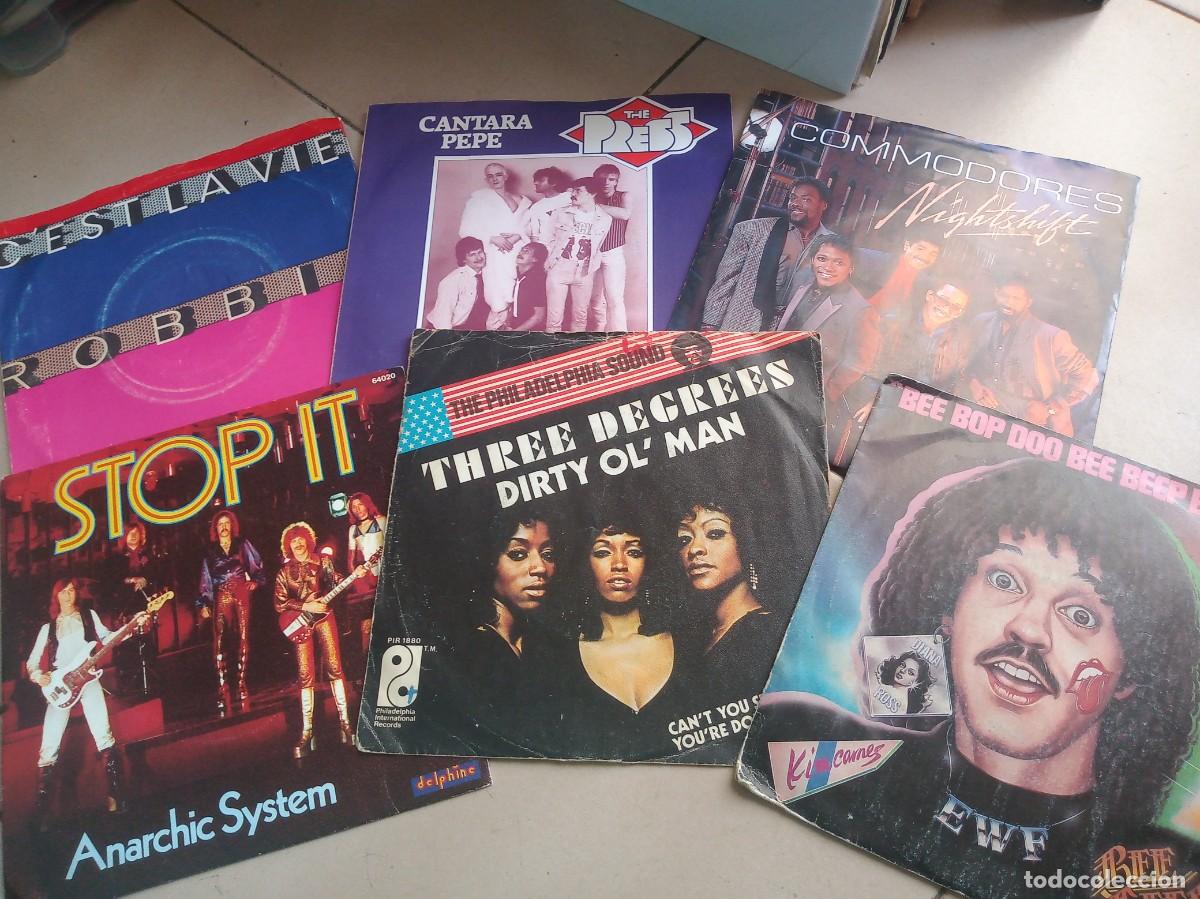 Discos de vinilo: LOTE 25 SINGLES VARIADOS. - Foto 4