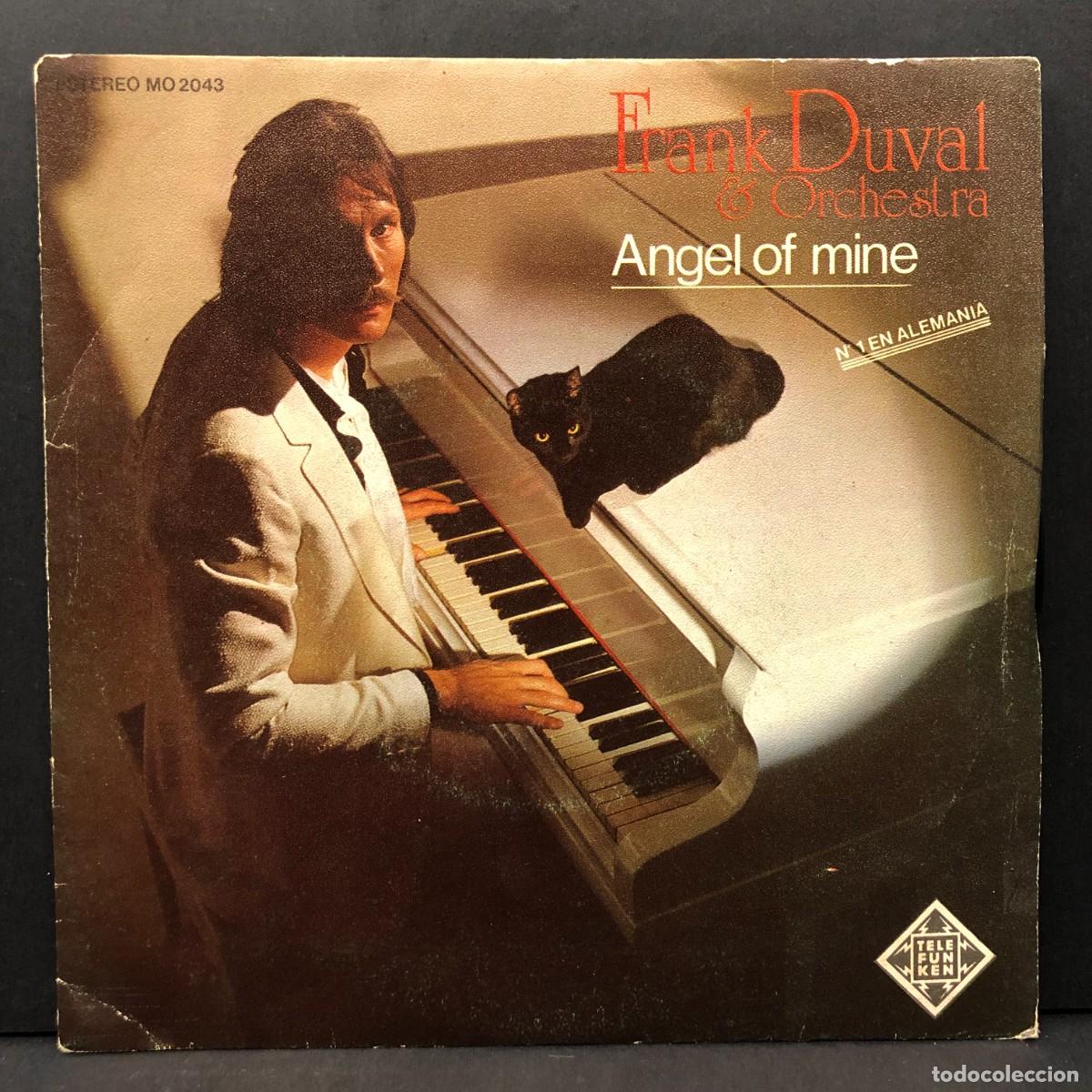 Discos de vinilo: FRANK DUVAL & ORCHESTRA - ANGEL OF MINE - MO 2043 - SINGLE VINILO - DISCO / 757