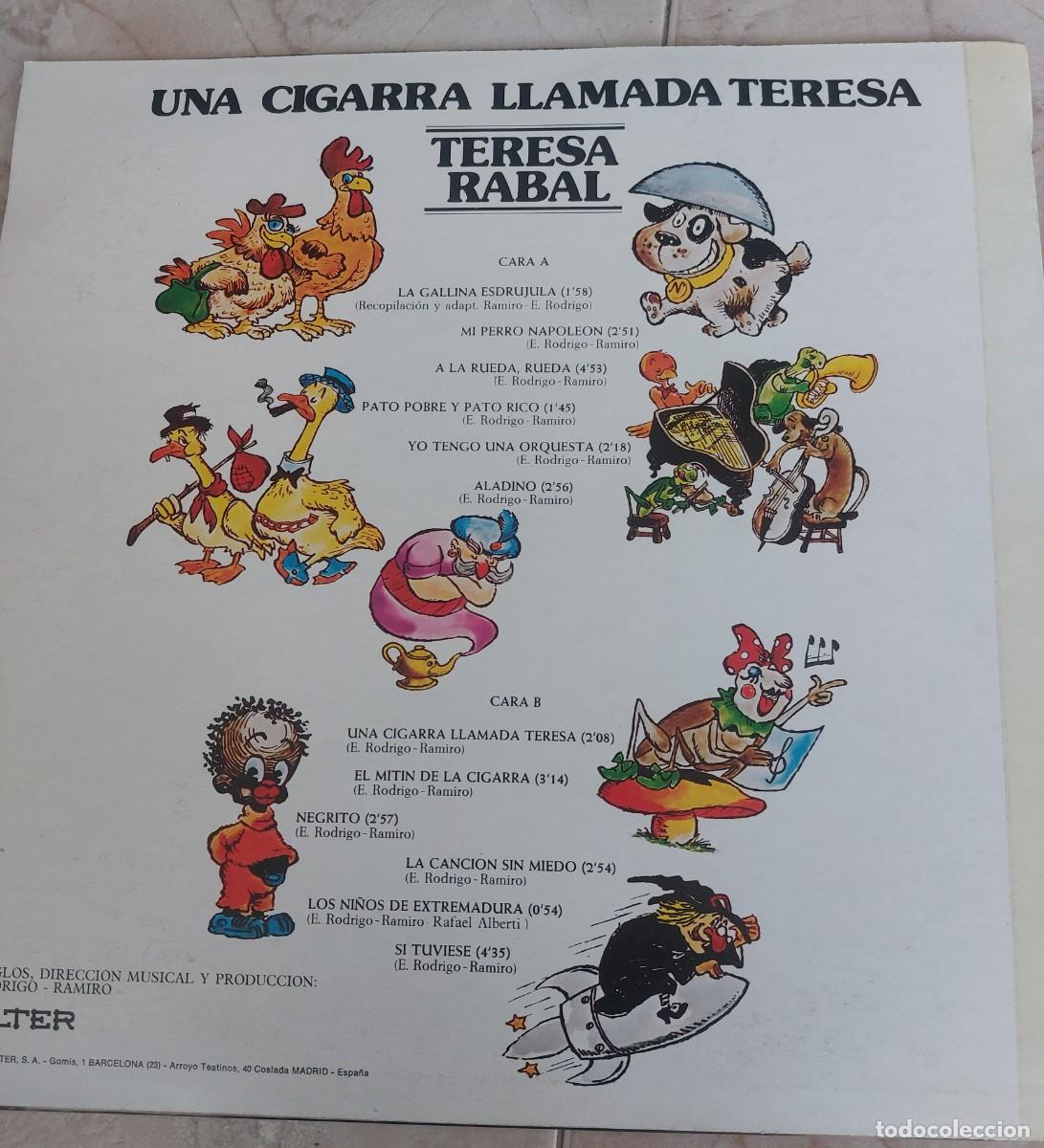 Discos de vinilo: Disco vinilo Teresa rabal 1979 - Foto 2