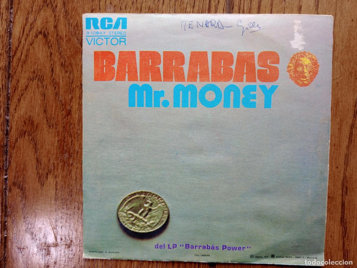 Discos de vinilo: Barrab&aacute;s - boogie rock + Mr. Money - Foto 2