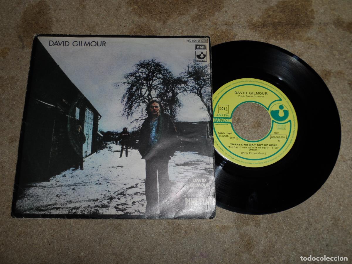 Discos de vinilo: David Gilmour - There's no way out of there (SPAIN 1978)