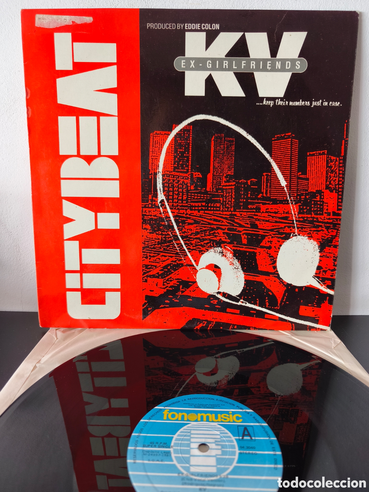 Discos de vinilo: KV - Ex-Girlfriends - Fonemusic / Citybeat / Beggars Banquet &ndash; 04.3040 - Formato: Vinilo, 12&rdquo;, Maxi-