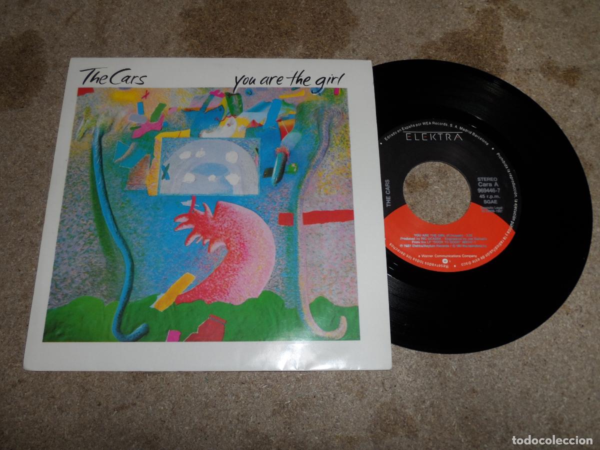Discos de vinilo: The Cars &ndash; You Are The Girl / Ta Ta Wayo Wayo (SPAIN 1987)