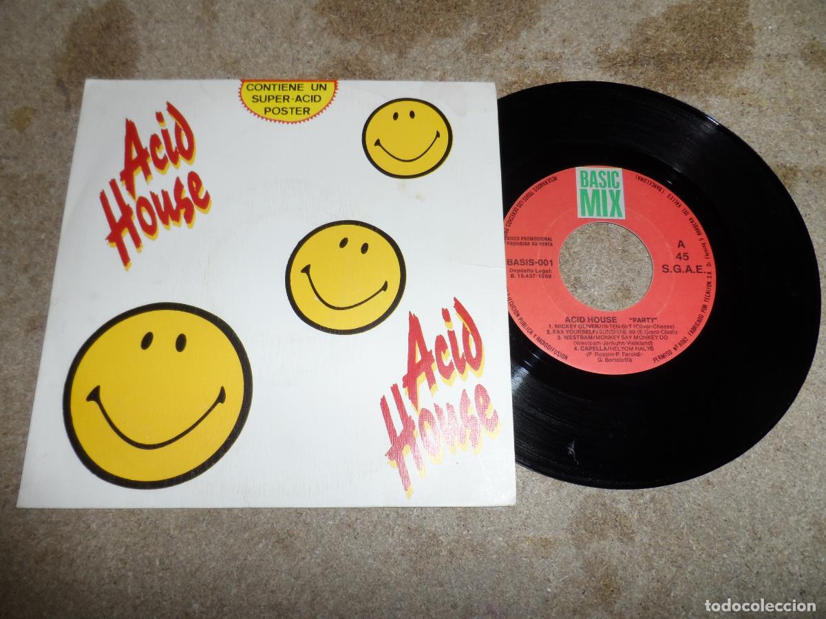 Discos de vinilo: ACID HOUSE - PARTY (SPAIN 1989) (PROMOCIONAL)