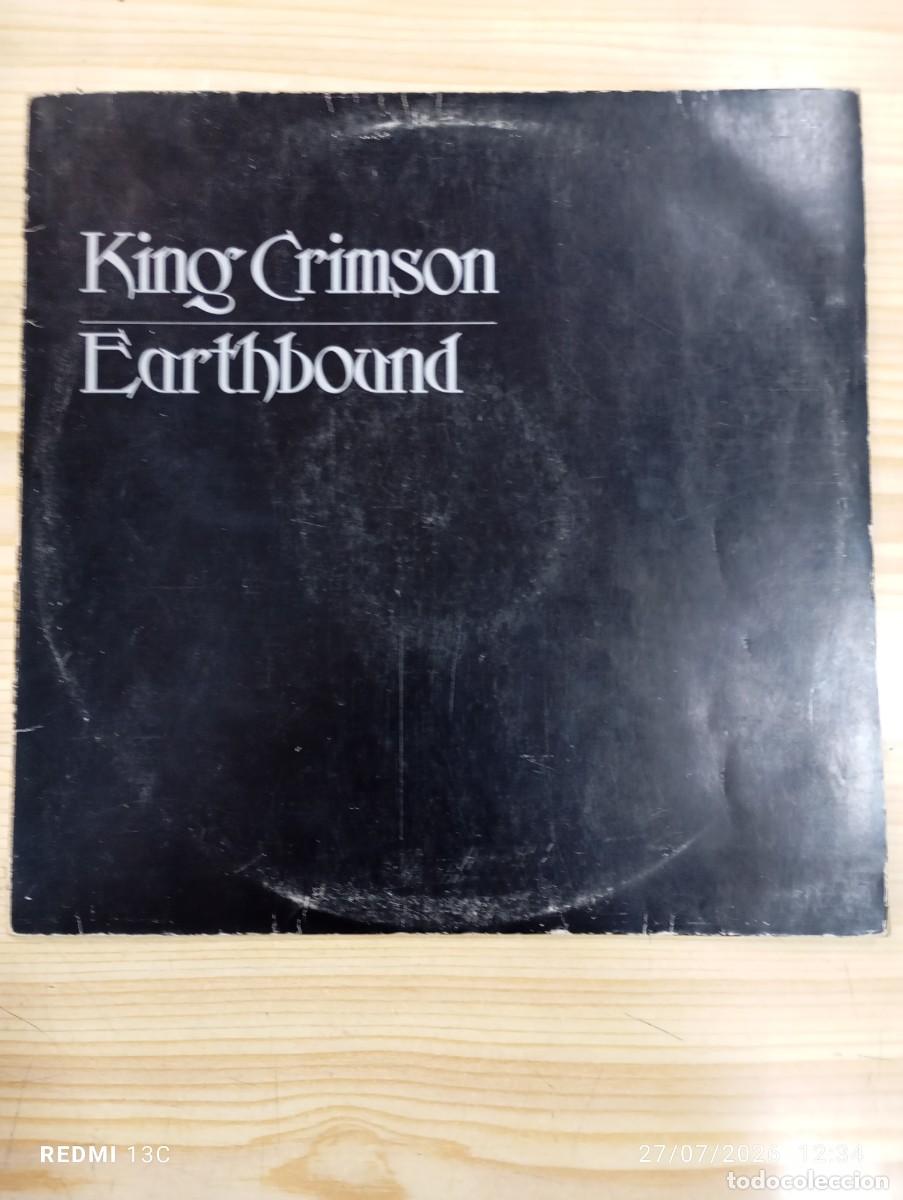 Discos de vinilo: Lp - King Crimson &lrm;&ndash; Earthbound - 1&ordf; Edicion Espa&ntilde;ola 1972