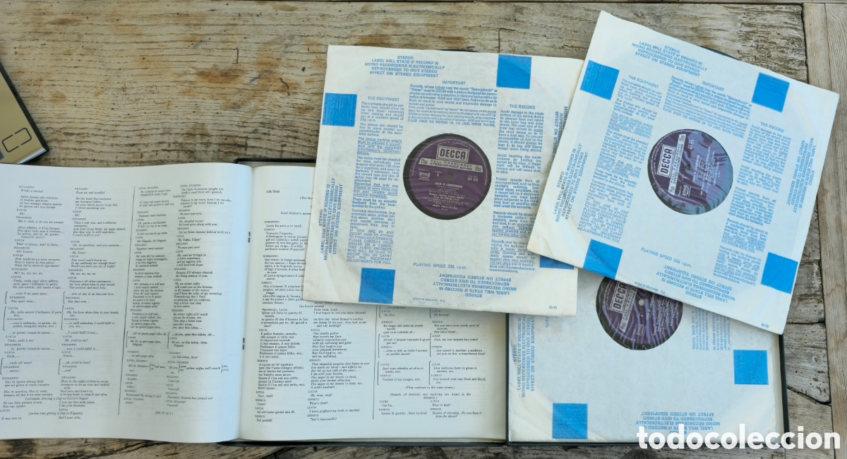 Discos de vinilo: &Oacute;pera Lucia di Lammermoor - Foto 2