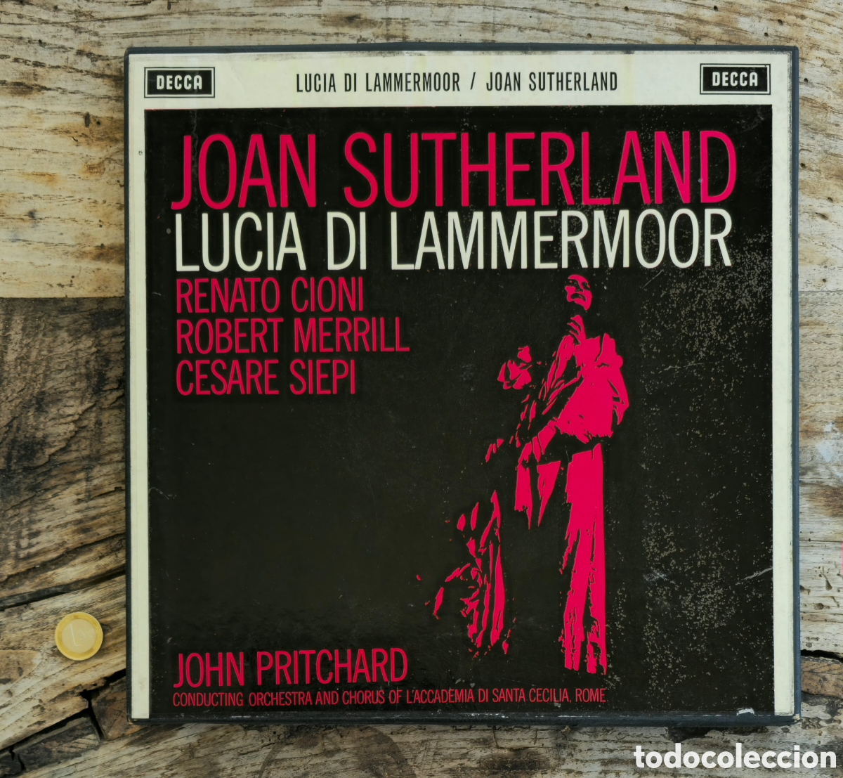 Discos de vinilo: &Oacute;pera Lucia di Lammermoor - Foto 1