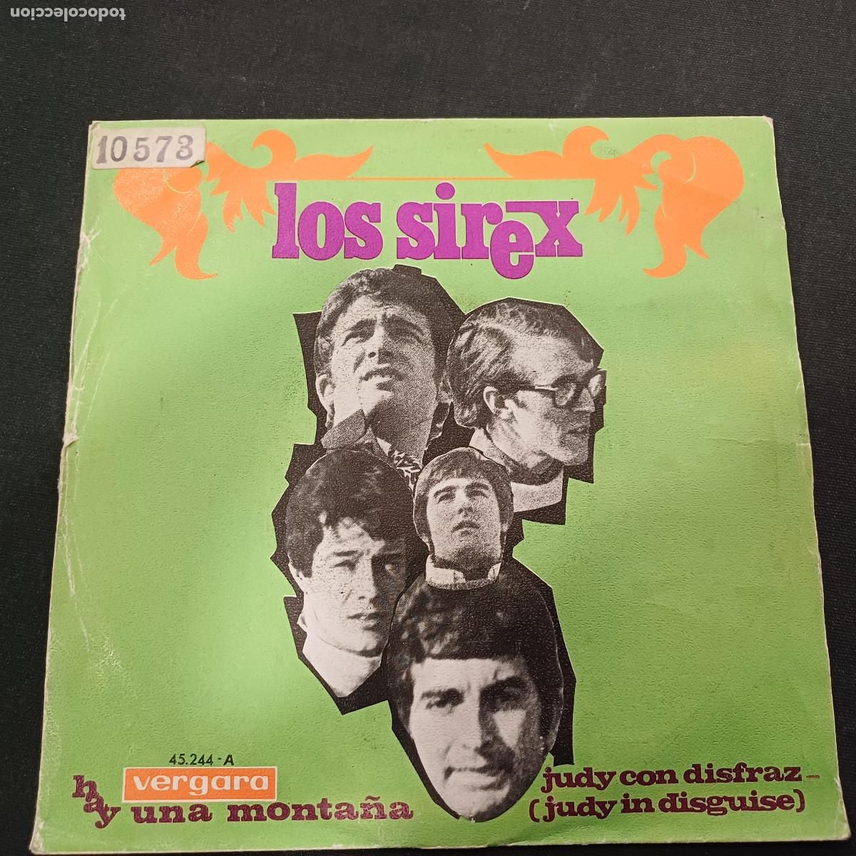 Discos de vinilo: LOS SIREX/HAY UNA MONTA&Ntilde;A/SINGLE.