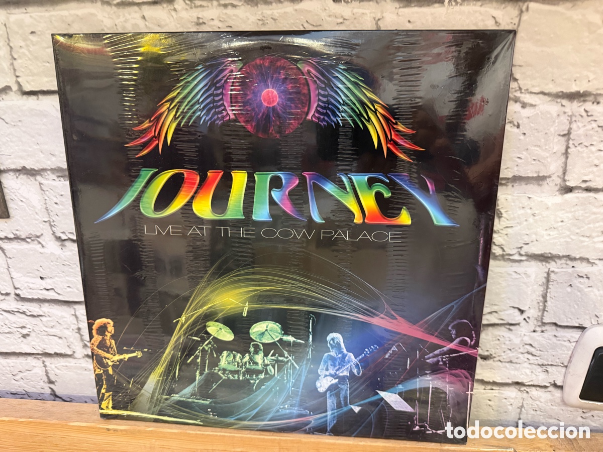 Discos de vinilo: Journey &ndash; Live At The Cow Palace. Doble lp vinilo precintado.