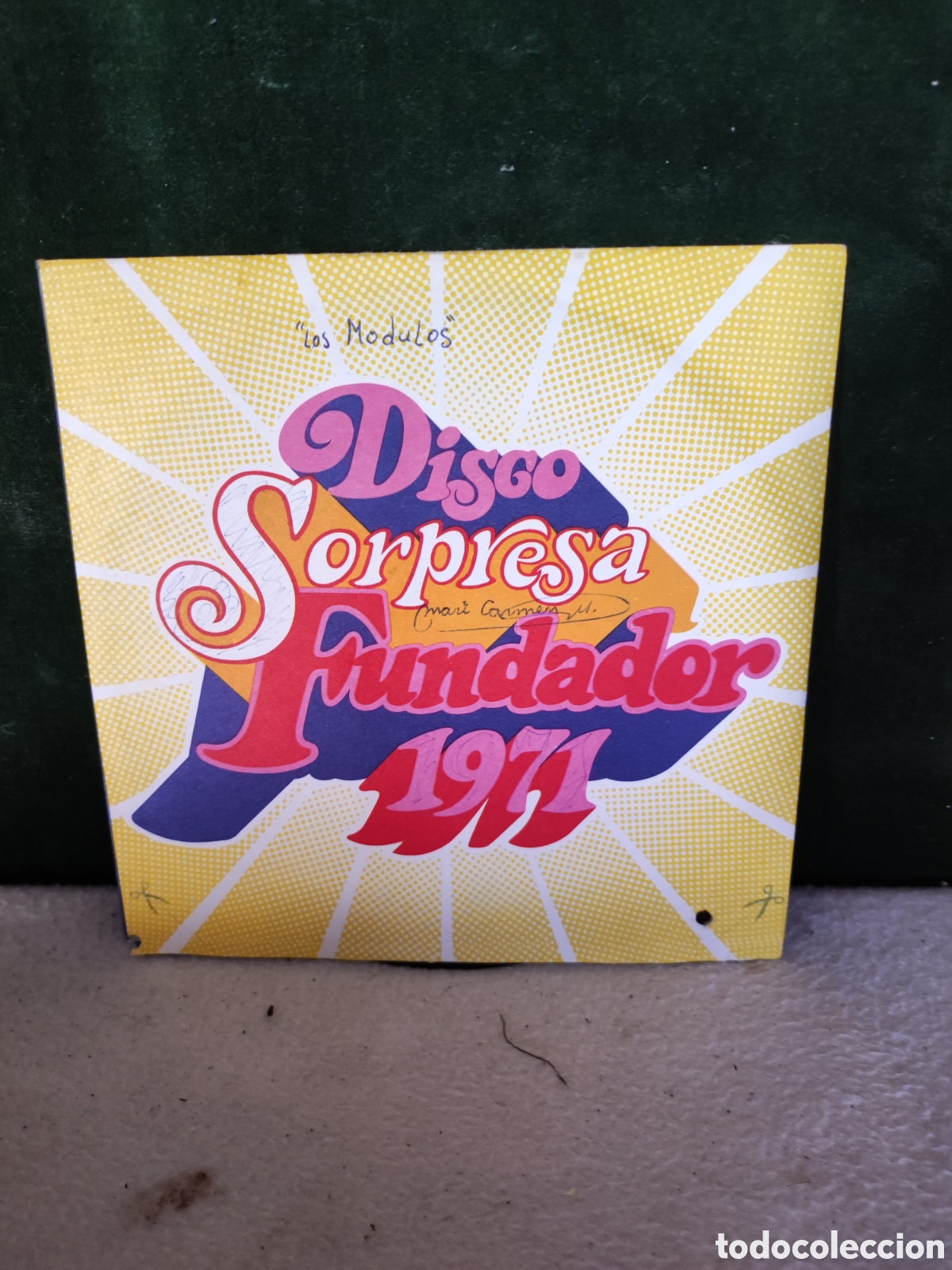 Discos de vinilo: Disco sorpresa fundador los m&oacute;dulos