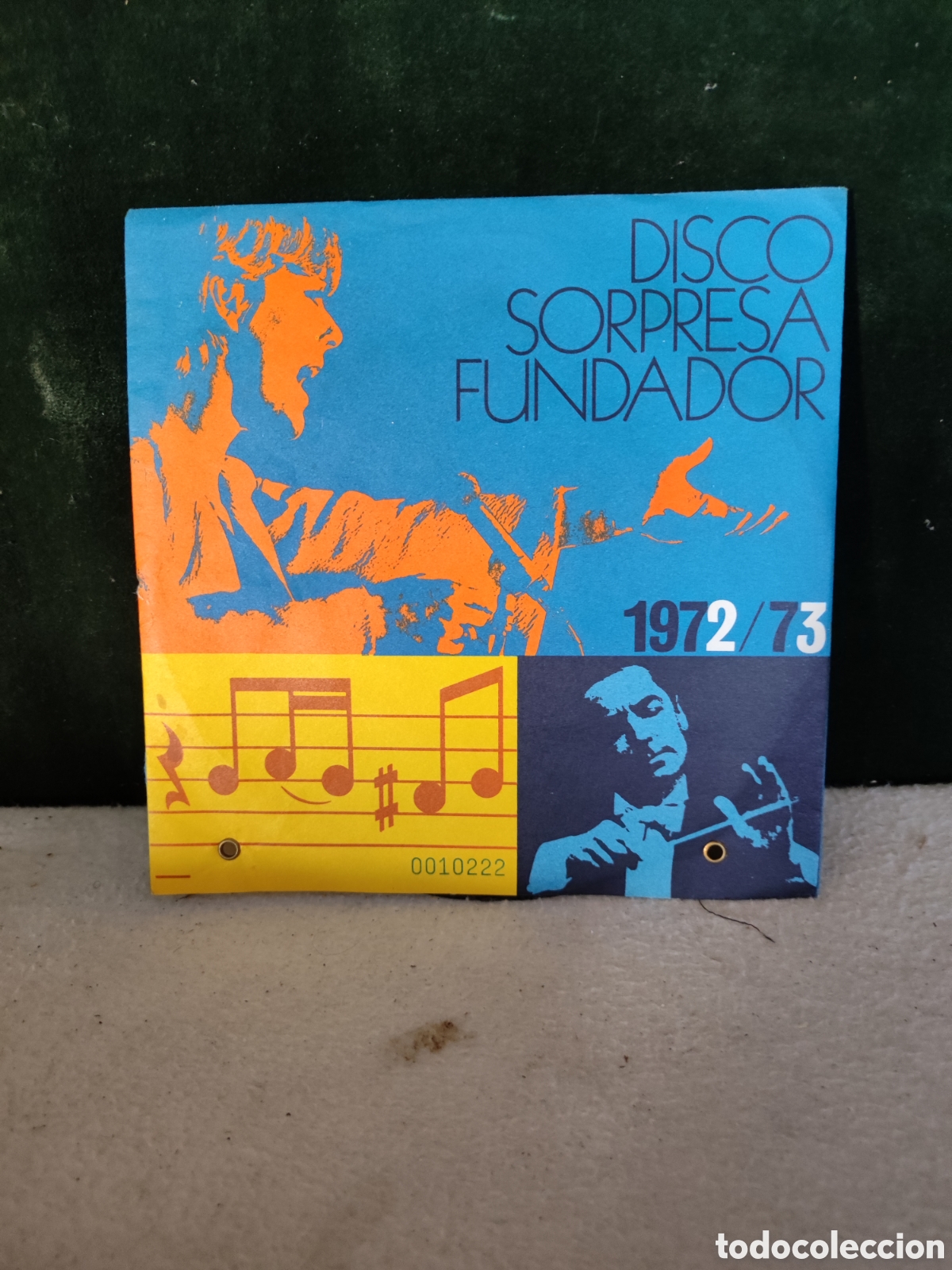 Discos de vinilo: Disco sorpresa fundador a&ntilde;oranzas de casa