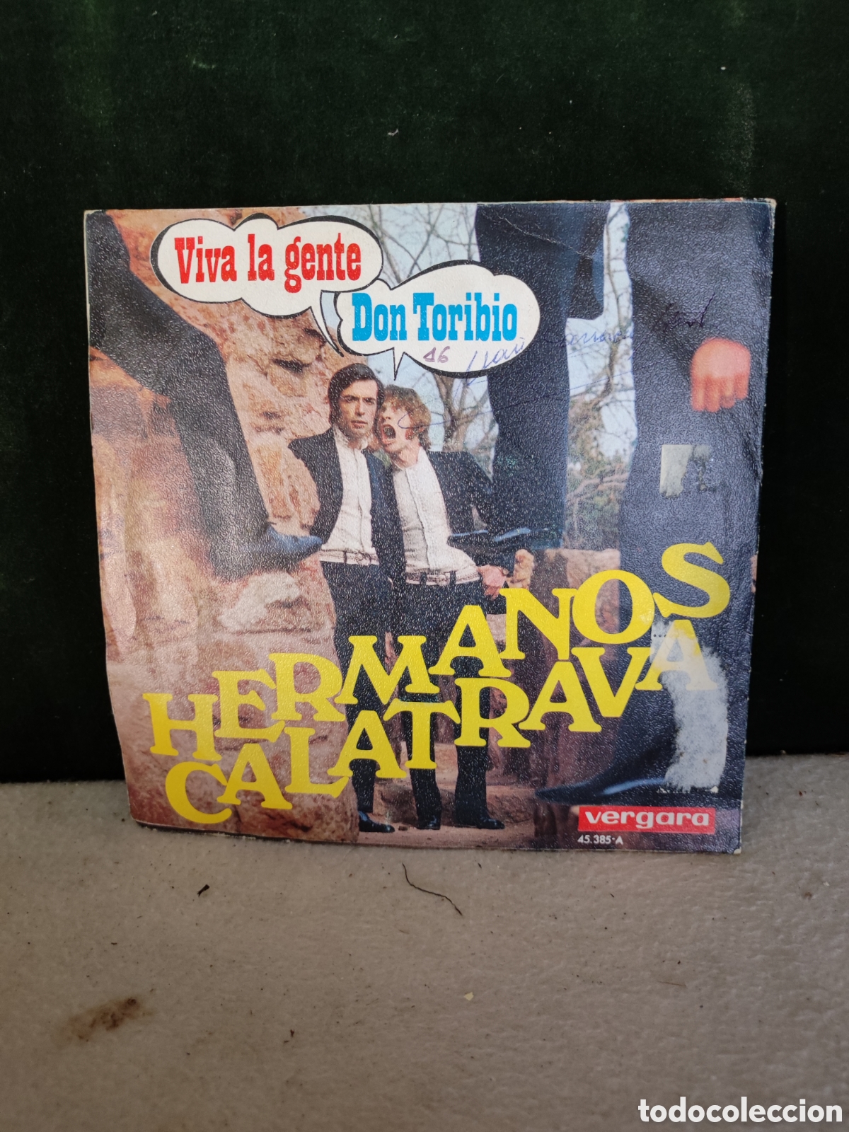 Discos de vinilo: Hermanos Calatrava viva la gente de un Toribio