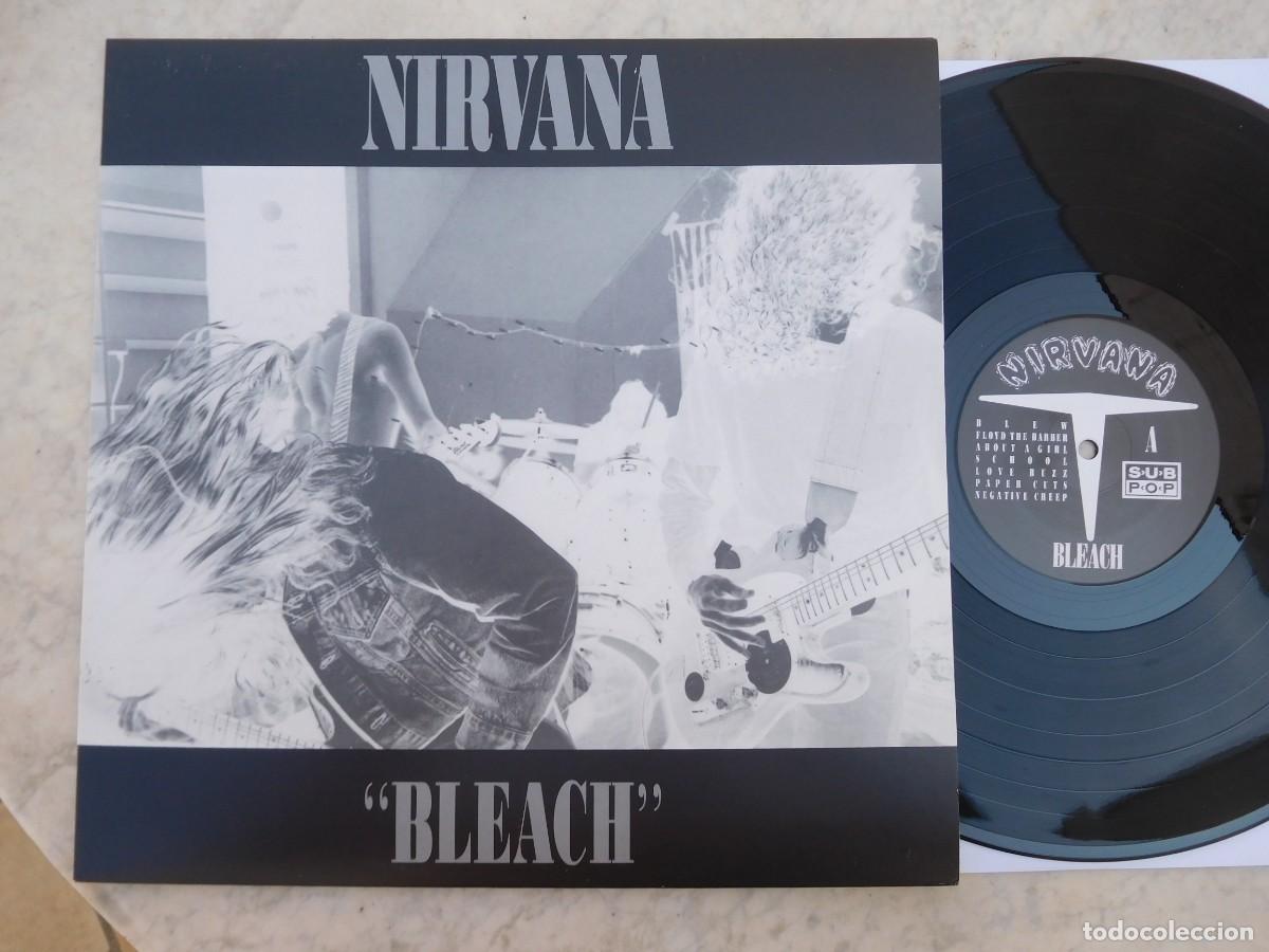 Discos de vinilo: Nirvana. LP. Bleach. Leer descripci&oacute;n - Foto 1