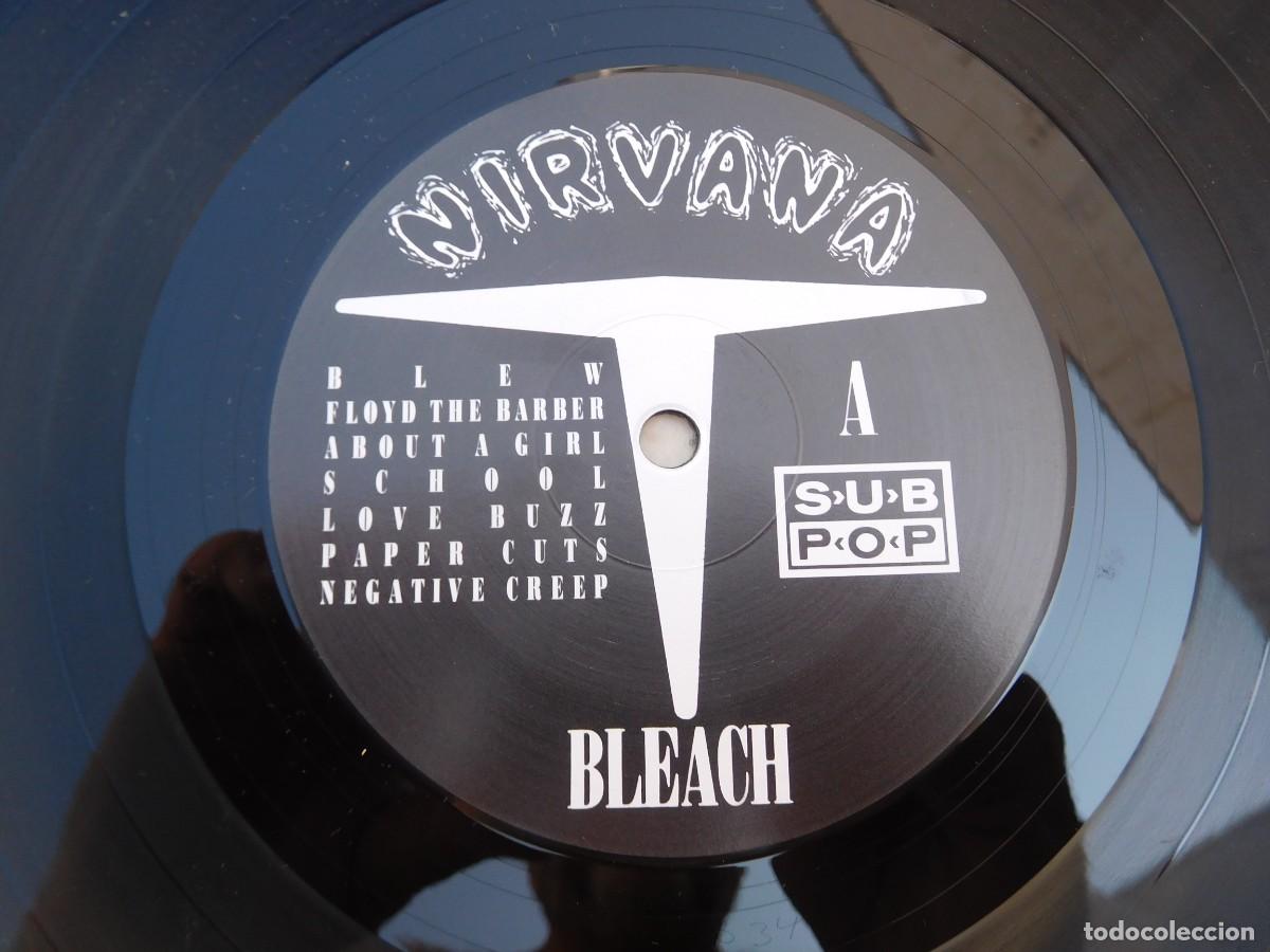 Discos de vinilo: Nirvana. LP. Bleach. Leer descripci&oacute;n - Foto 4