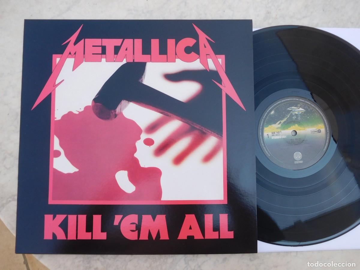 Discos de vinilo: Metallica. LP. Kill 'em all. Leer descripci&oacute;n