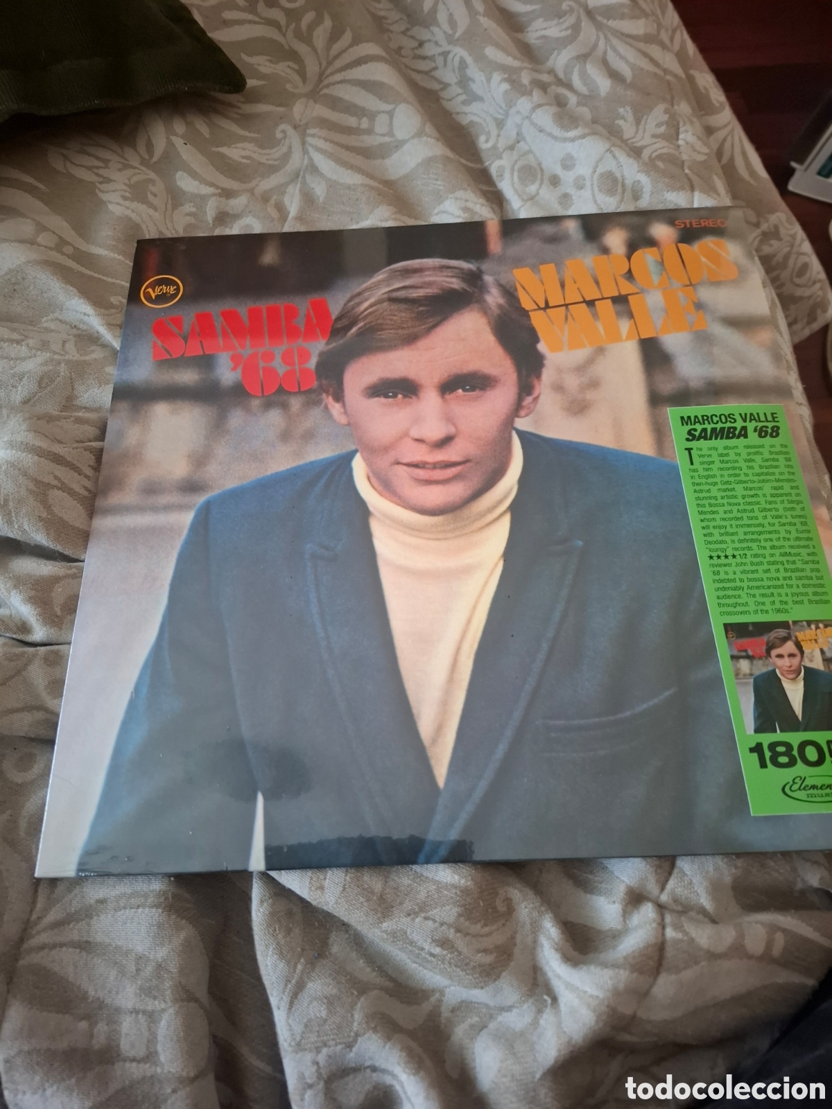 Discos de vinilo: Marcos Valle. Samba 68. Reed elemental music. Precintado
